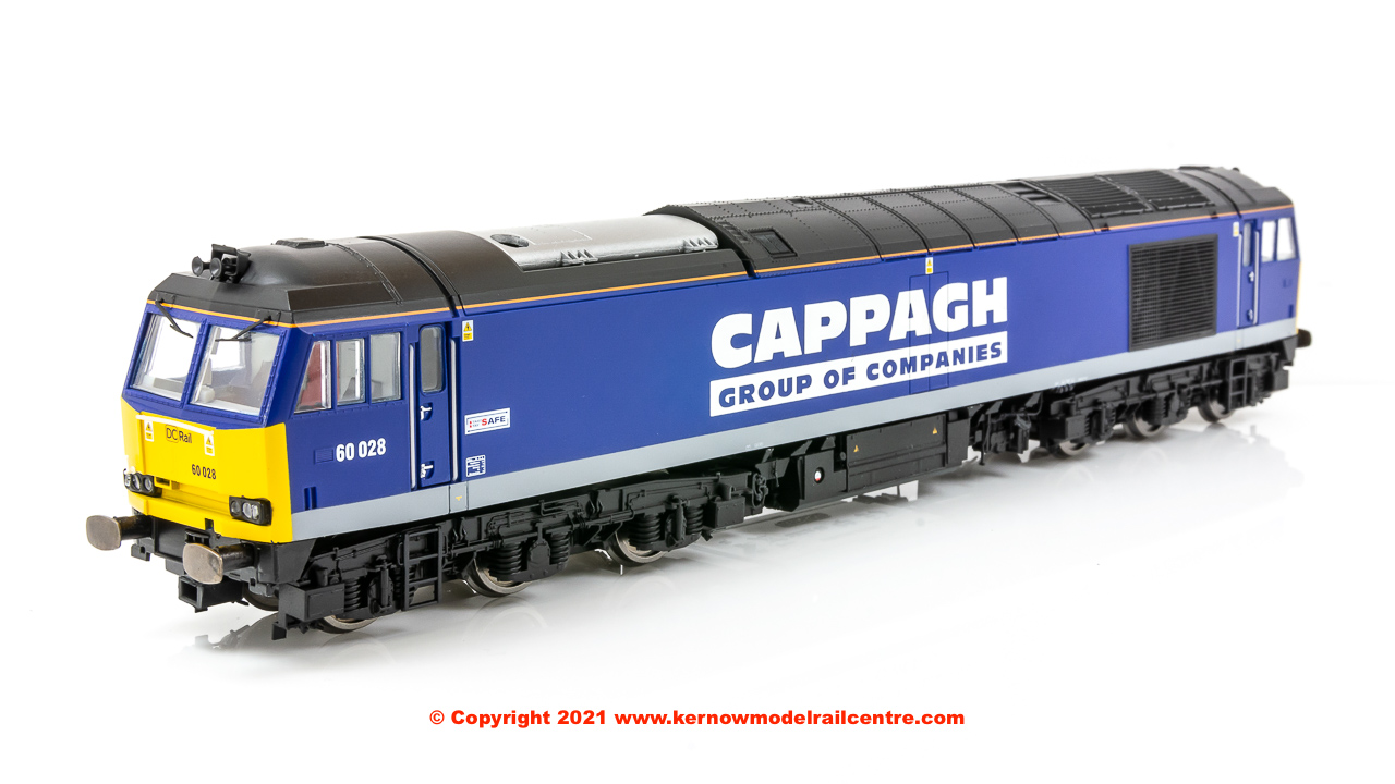 R30027 Hornby Class 60 Diesel Locomotive number 60 028 in Cappagh livery  - Era 11